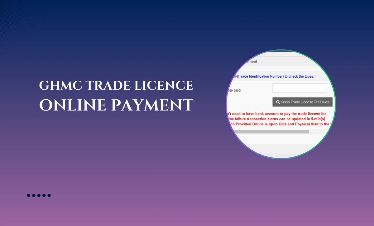 GHMC Trade License Payment Online