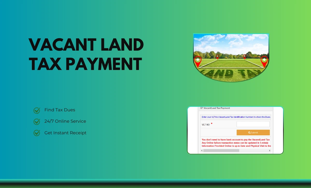 GHMC Vacant Land Tax Payment