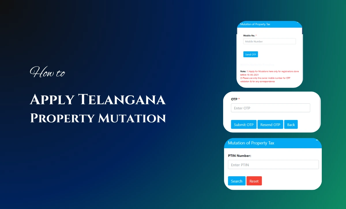 Telangana Property Mutation Process