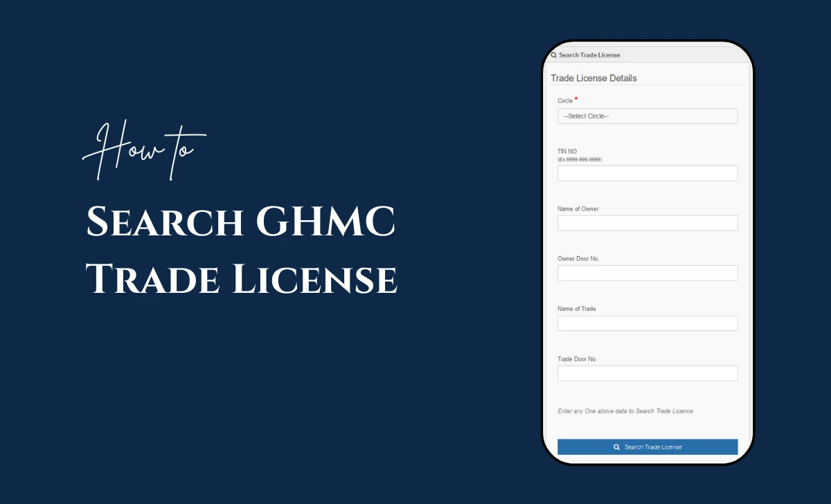 GHMC Trade License Search Online