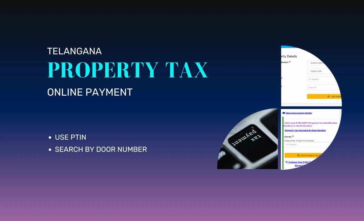 Telangana Municipal Property Tax Payment Online