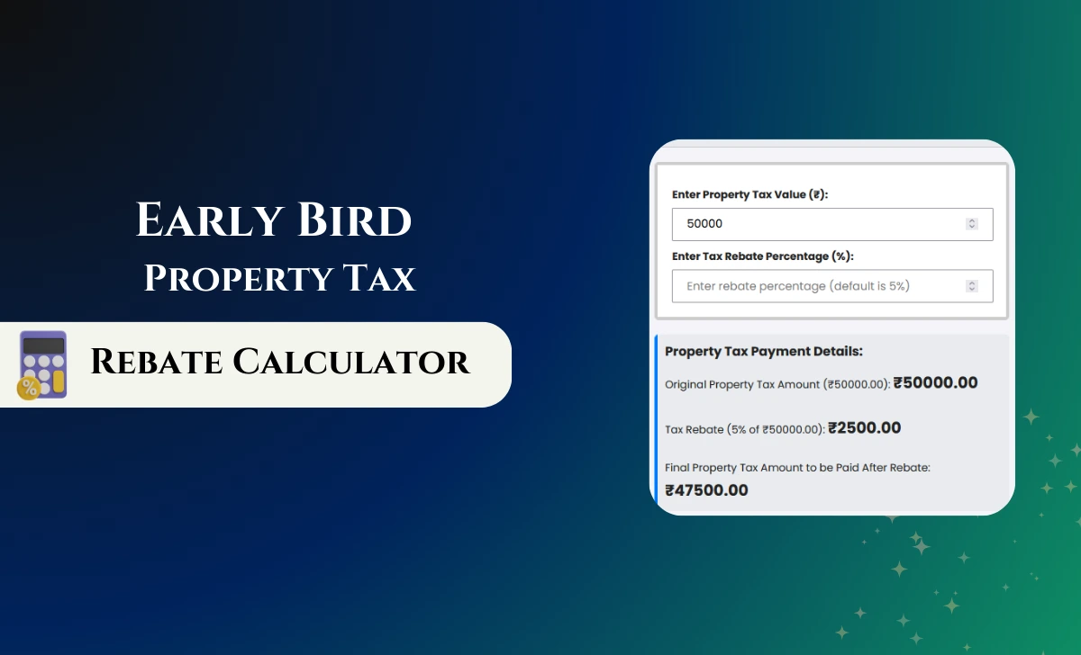 Property Tax Rebate Calculator