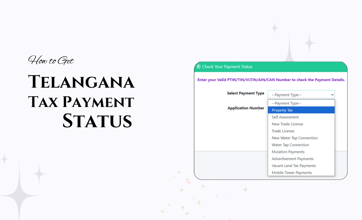 Telangana Property Tax Payment Status