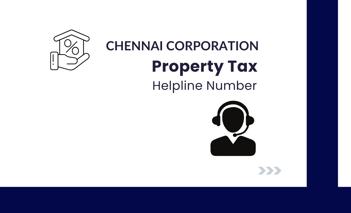 Chennai Property Tax Helpline Number