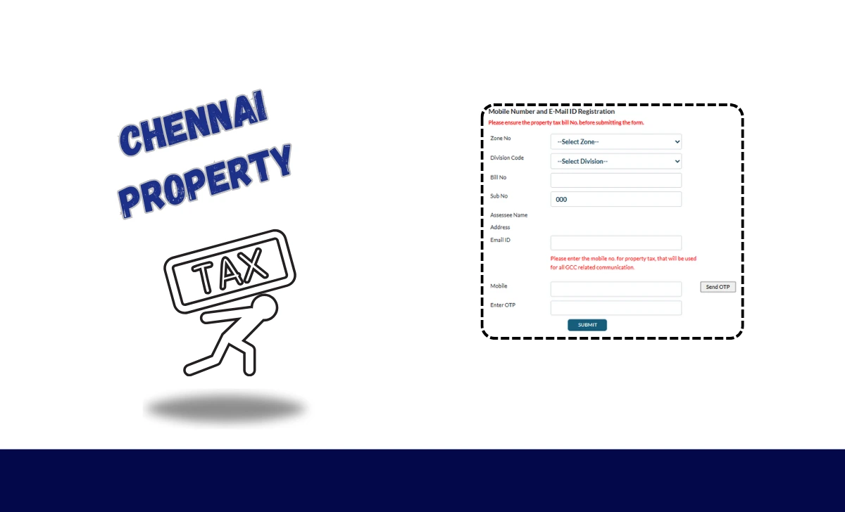 Chennai Property Tax Mobile Number Updation