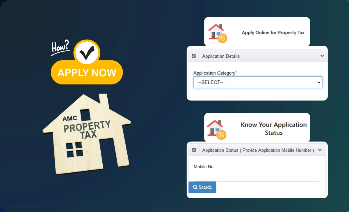 How to Apply AMC Property Tax Online