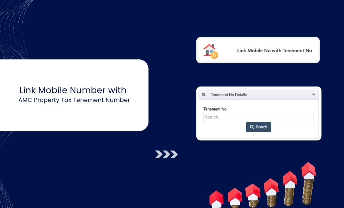 Link Mobile Number with AMC Property Tax Tenement Number